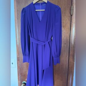 ELIE TAHARI PURPLE DRESS